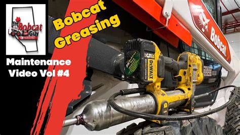 how to grease a bobcat